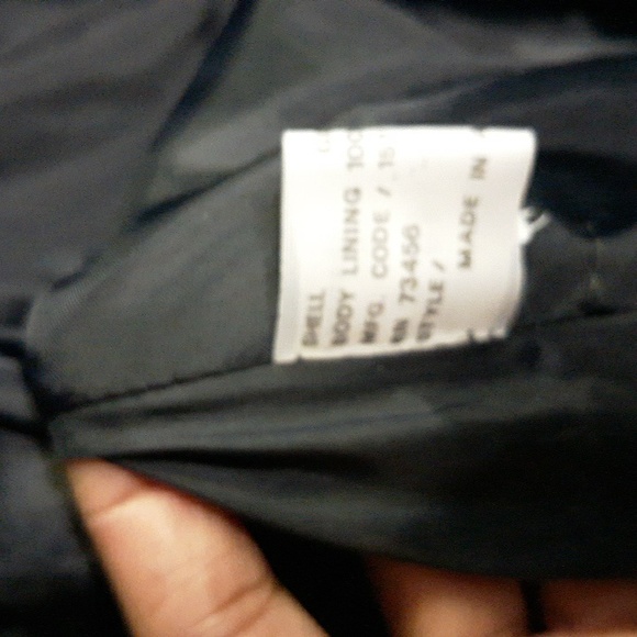 Genuine Black Leather Jacket - Picture 9 of 10